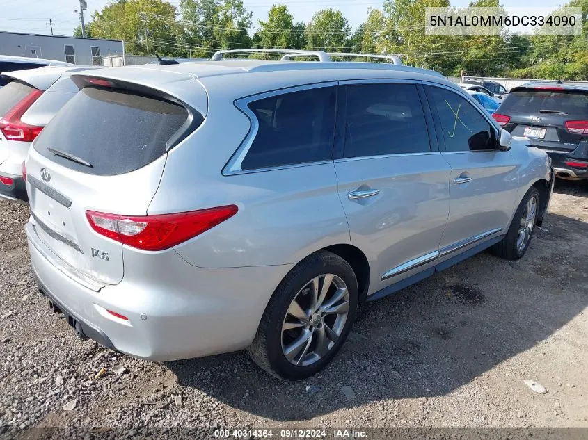 2013 Infiniti Jx35 VIN: 5N1AL0MM6DC334090 Lot: 40314364