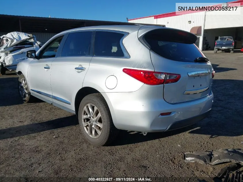 5N1AL0MN0DC053217 2013 Infiniti Jx35