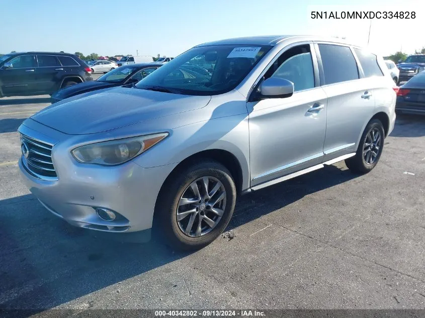 5N1AL0MNXDC334828 2013 Infiniti Jx35