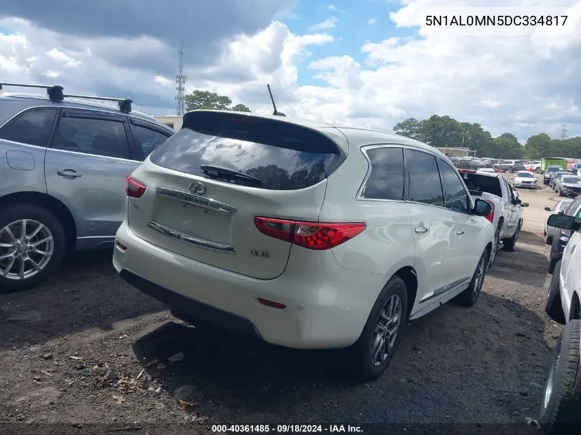 5N1AL0MN5DC334817 2013 Infiniti Jx35