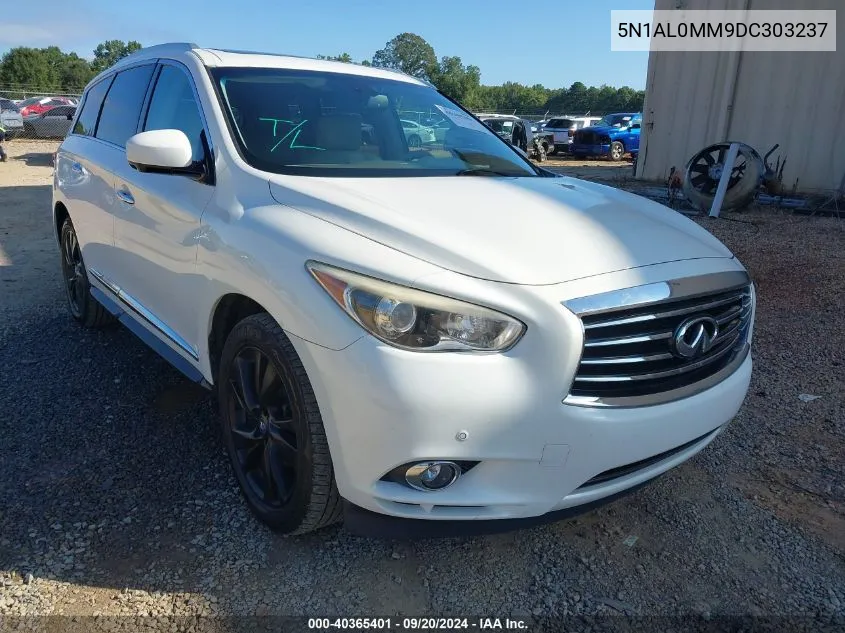 2013 Infiniti Jx35 VIN: 5N1AL0MM9DC303237 Lot: 40365401