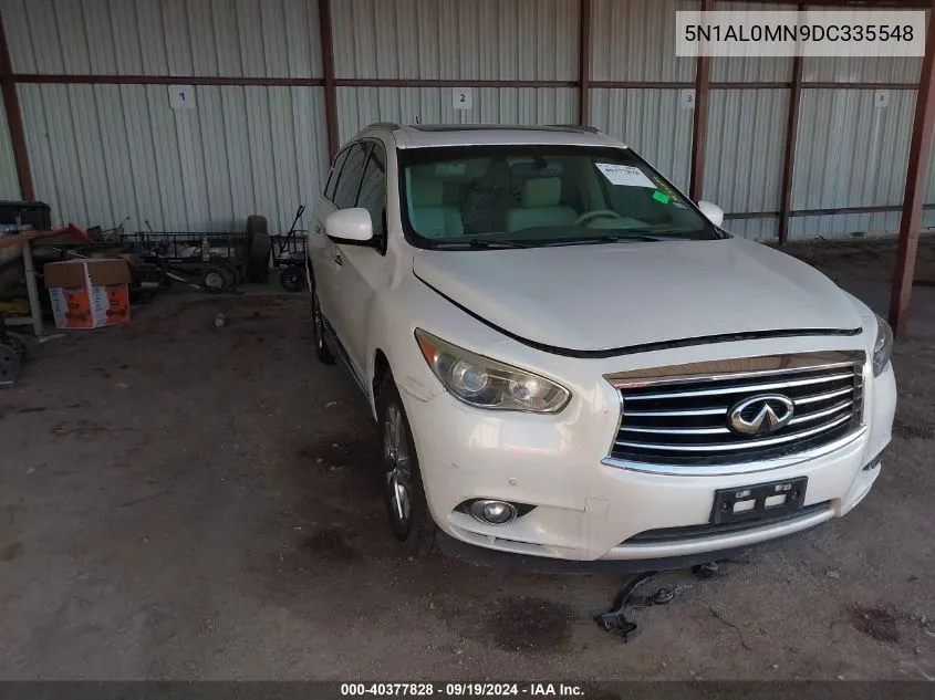 5N1AL0MN9DC335548 2013 Infiniti Jx35