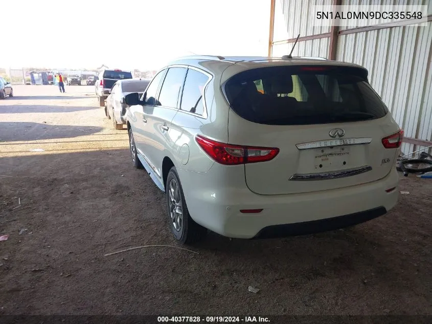 2013 Infiniti Jx35 VIN: 5N1AL0MN9DC335548 Lot: 40377828