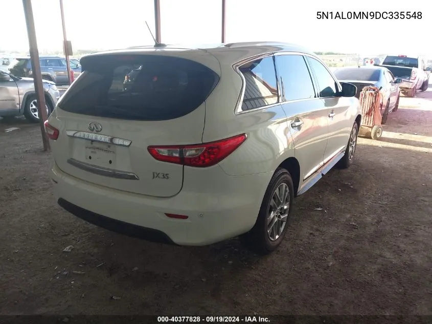 5N1AL0MN9DC335548 2013 Infiniti Jx35