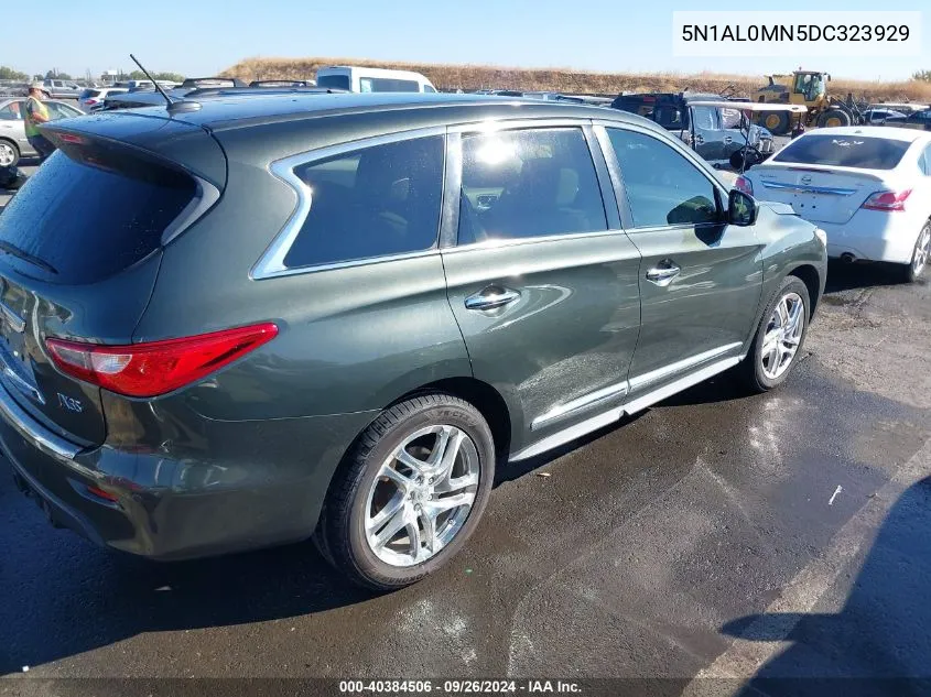 2013 Infiniti Jx35 VIN: 5N1AL0MN5DC323929 Lot: 40384506