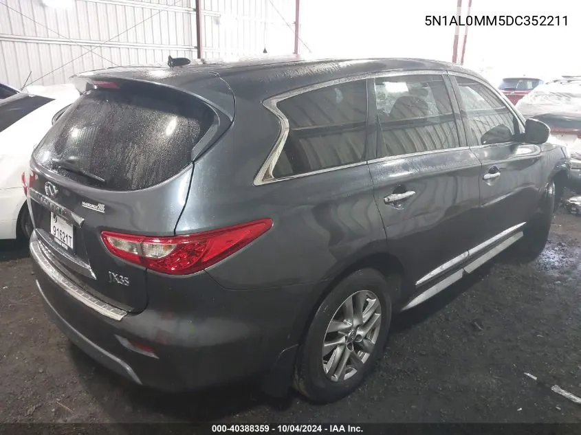 5N1AL0MM5DC352211 2013 Infiniti Jx35