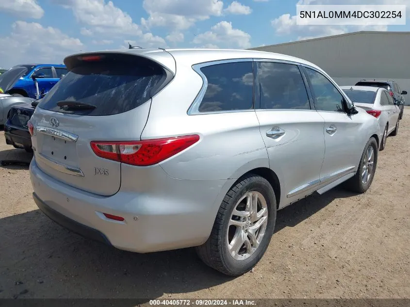 5N1AL0MM4DC302254 2013 Infiniti Jx35