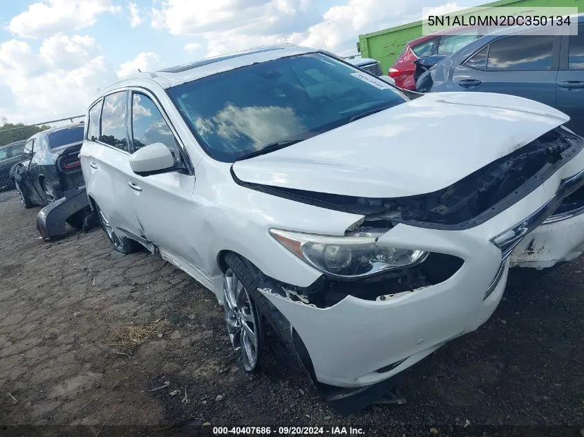 2013 Infiniti Jx35 VIN: 5N1AL0MN2DC350134 Lot: 40407686