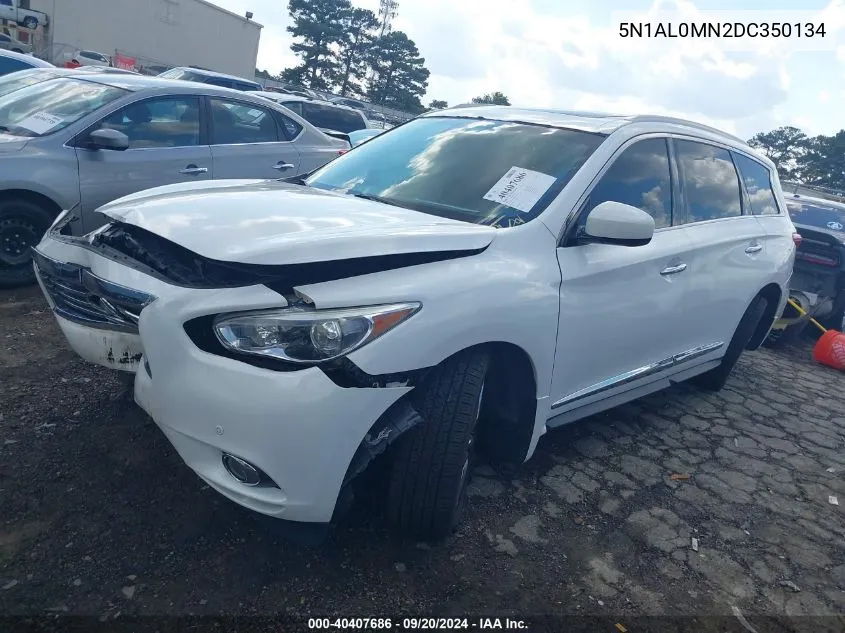 5N1AL0MN2DC350134 2013 Infiniti Jx35