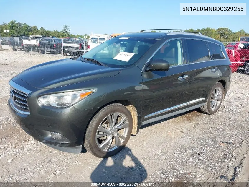 5N1AL0MN8DC329255 2013 Infiniti Jx35