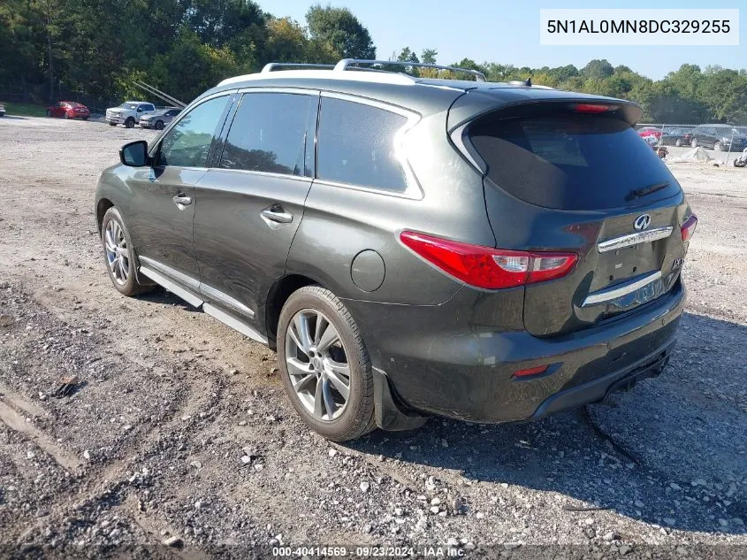 2013 Infiniti Jx35 VIN: 5N1AL0MN8DC329255 Lot: 40414569