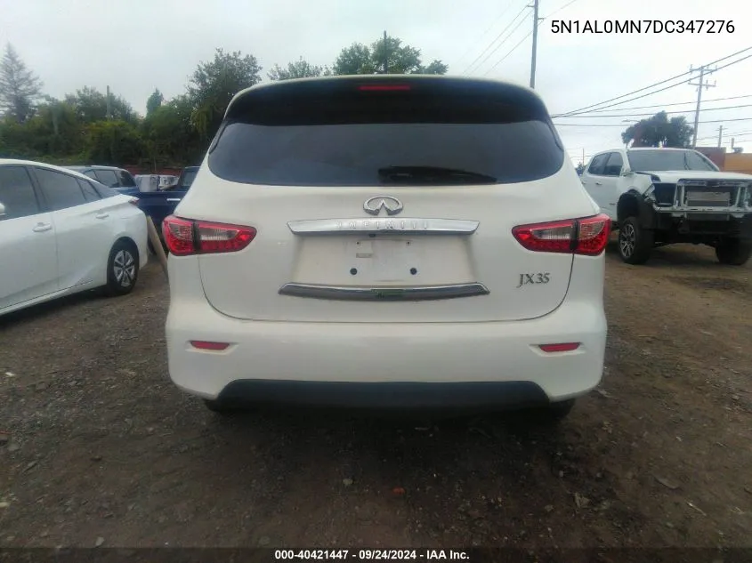 2013 Infiniti Jx35 VIN: 5N1AL0MN7DC347276 Lot: 40421447