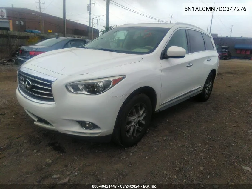 2013 Infiniti Jx35 VIN: 5N1AL0MN7DC347276 Lot: 40421447