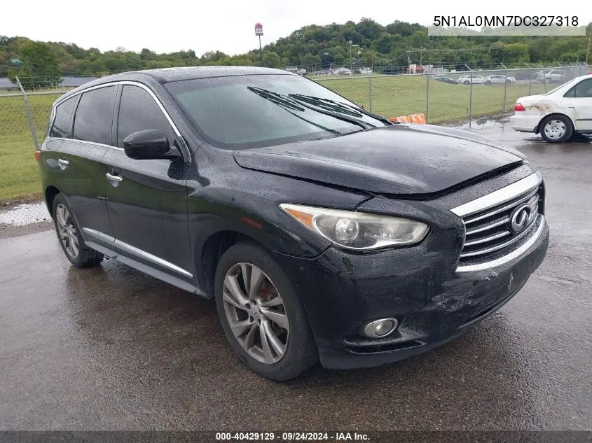 2013 Infiniti Jx35 VIN: 5N1AL0MN7DC327318 Lot: 40429129