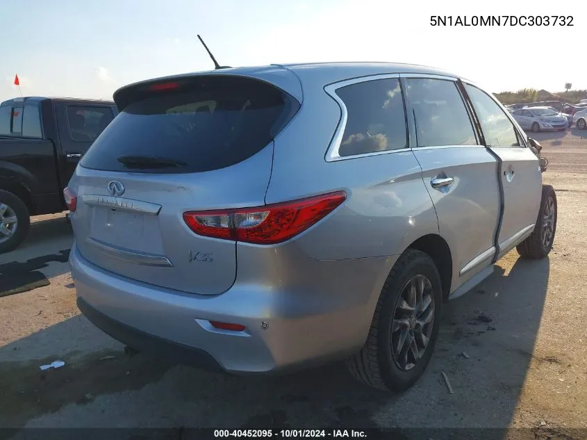 2013 Infiniti Jx35 VIN: 5N1AL0MN7DC303732 Lot: 40452095