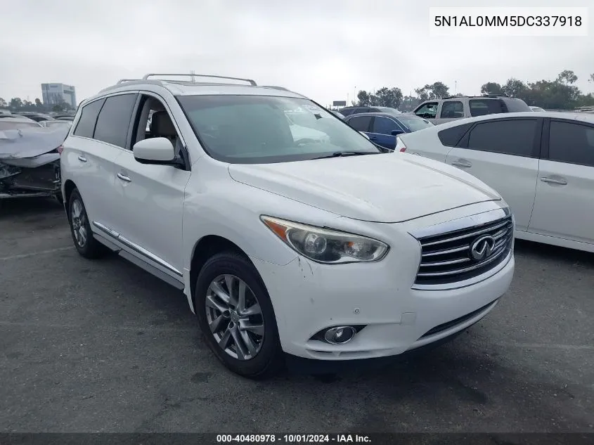 5N1AL0MM5DC337918 2013 Infiniti Jx