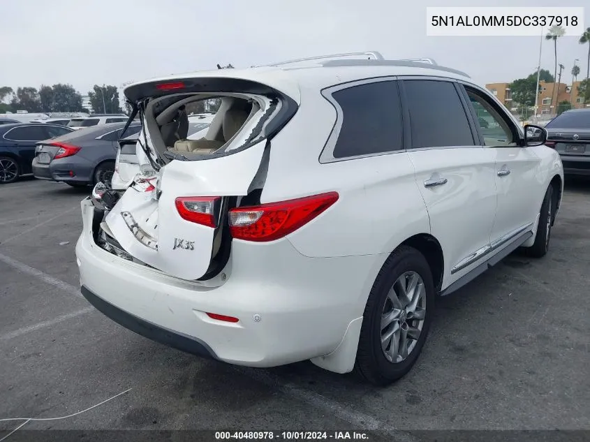 5N1AL0MM5DC337918 2013 Infiniti Jx