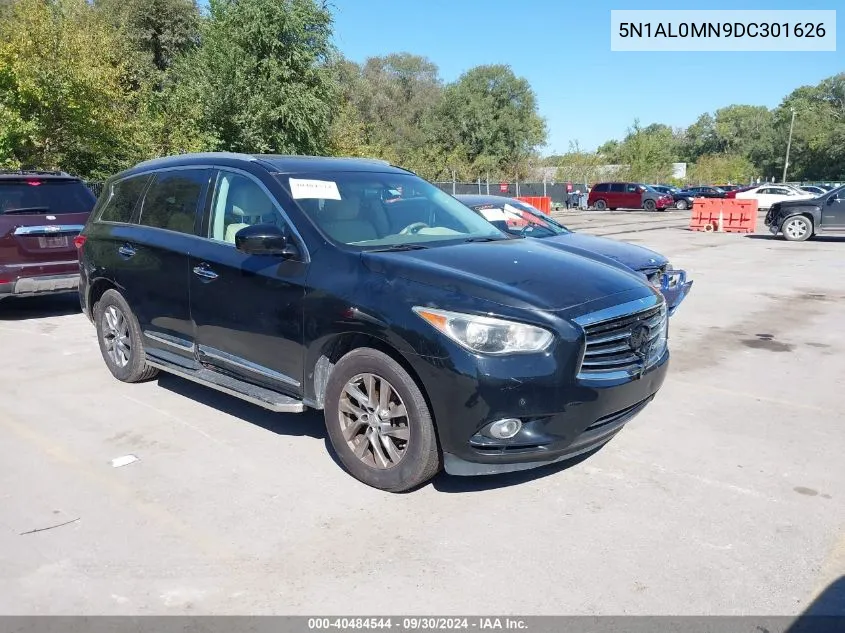 2013 Infiniti Jx35 VIN: 5N1AL0MN9DC301626 Lot: 40484544