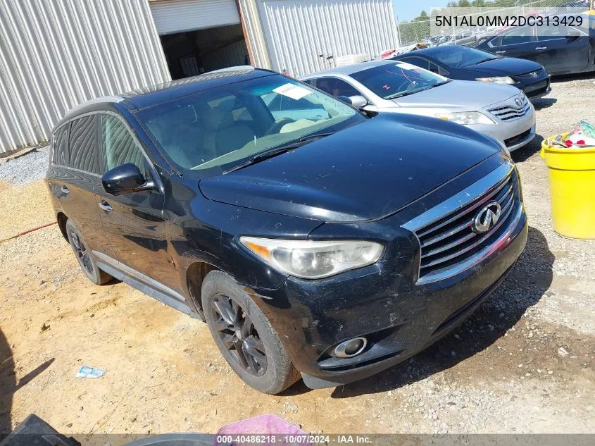 2013 Infiniti Jx35 VIN: 5N1AL0MM2DC313429 Lot: 40486218