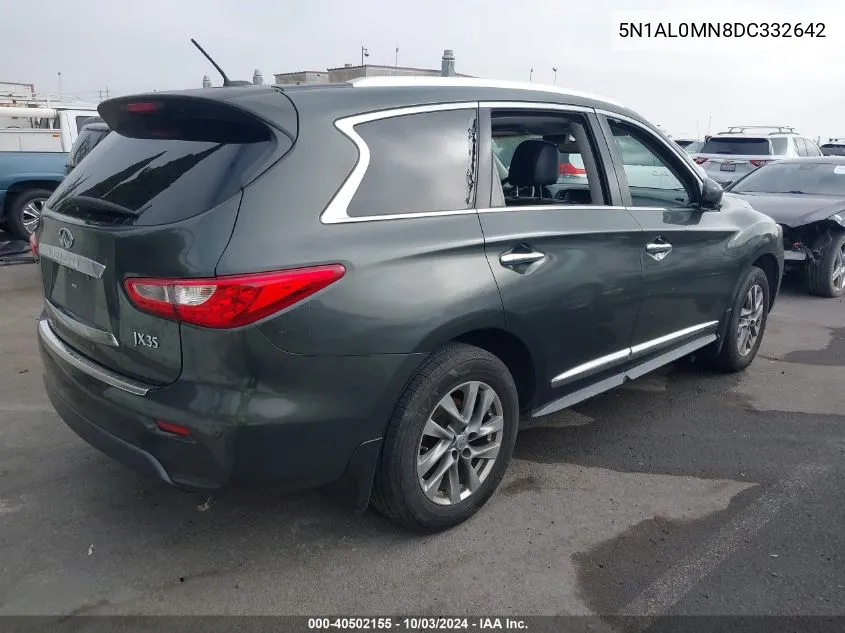 5N1AL0MN8DC332642 2013 Infiniti Jx35