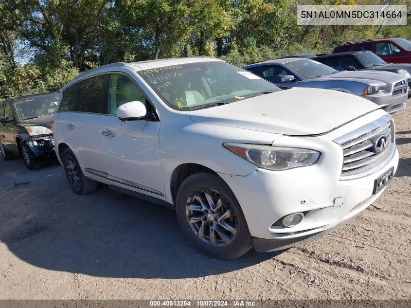 5N1AL0MN5DC314664 2013 Infiniti Jx