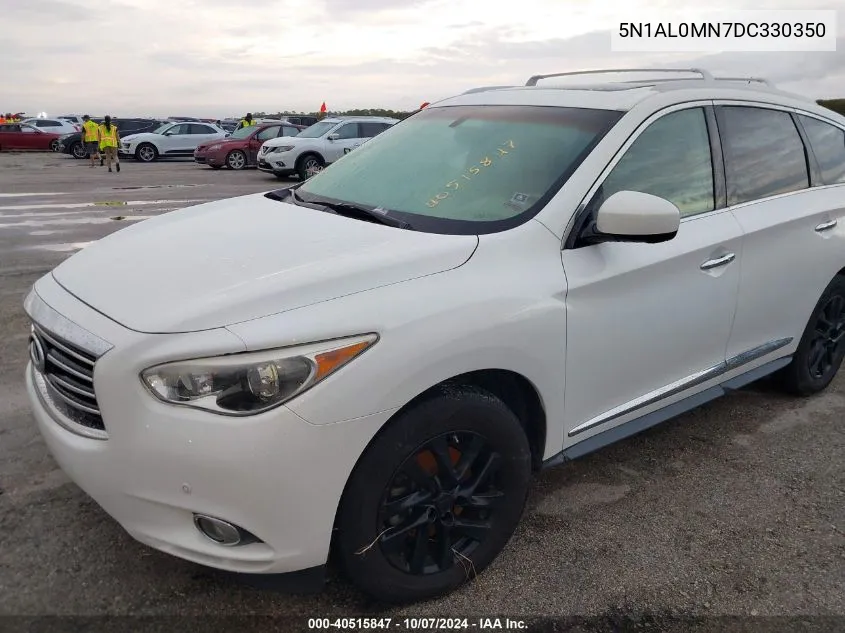 2013 Infiniti Jx35 VIN: 5N1AL0MN7DC330350 Lot: 40515847