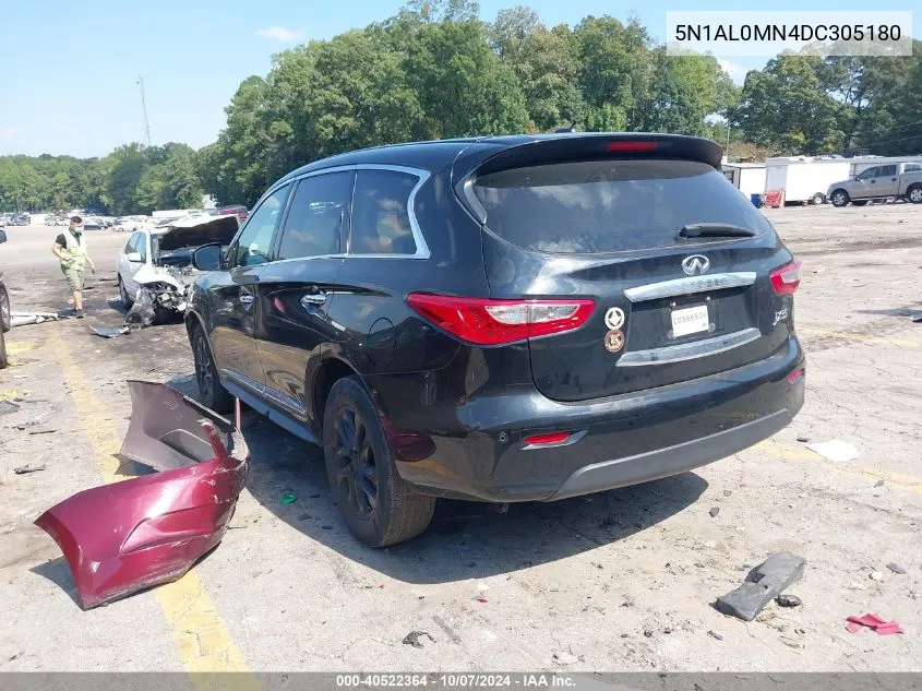 2013 Infiniti Jx35 VIN: 5N1AL0MN4DC305180 Lot: 40522364