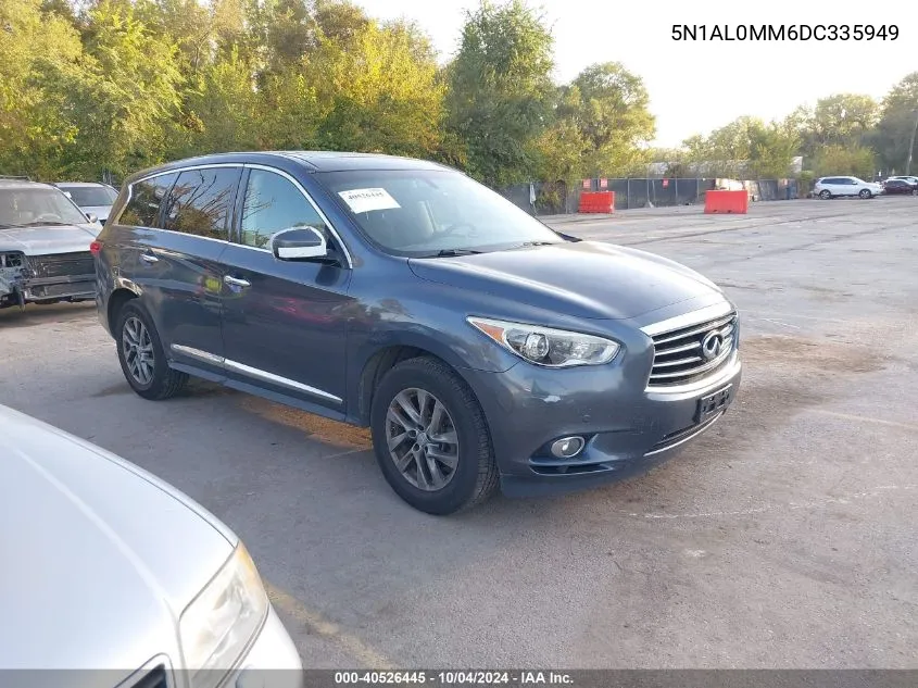 5N1AL0MM6DC335949 2013 Infiniti Jx35