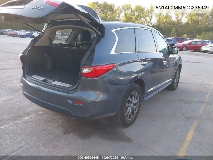 5N1AL0MM6DC335949 2013 Infiniti Jx35