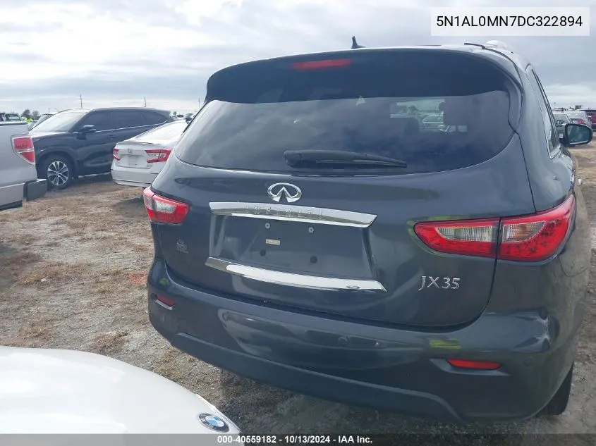 5N1AL0MN7DC322894 2013 Infiniti Jx35