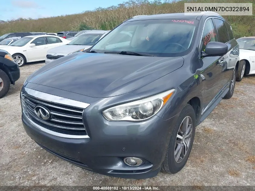 5N1AL0MN7DC322894 2013 Infiniti Jx35