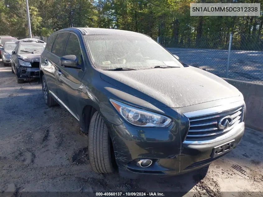 2013 Infiniti Jx35 VIN: 5N1AL0MM5DC312338 Lot: 40560137