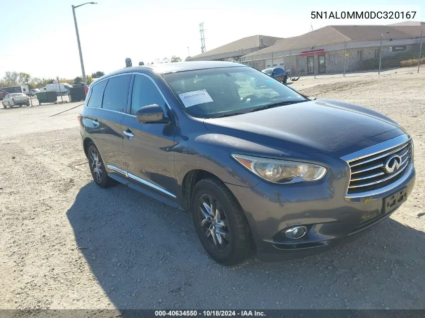 5N1AL0MM0DC320167 2013 Infiniti Jx35