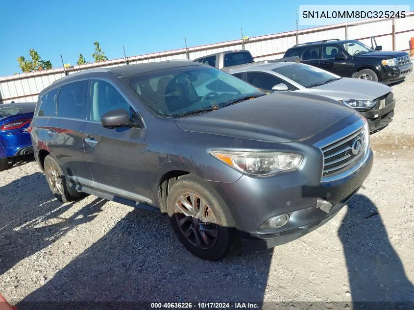 2013 Infiniti Jx35 VIN: 5N1AL0MM8DC325245 Lot: 40636226