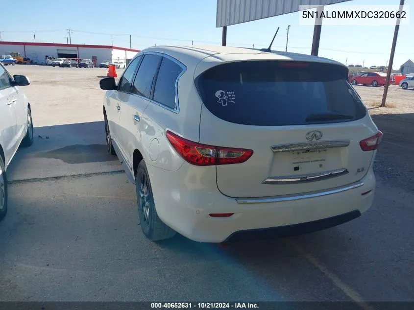 5N1AL0MMXDC320662 2013 Infiniti Jx35