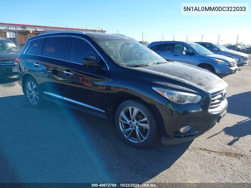 5N1AL0MM0DC322033 2013 Infiniti Jx35