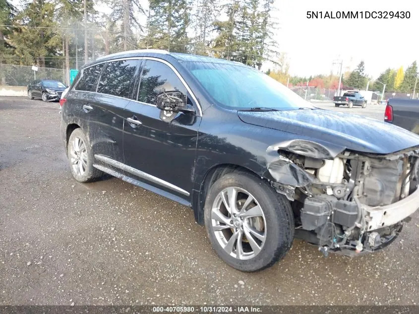 2013 Infiniti Jx35 VIN: 5N1AL0MM1DC329430 Lot: 40705980