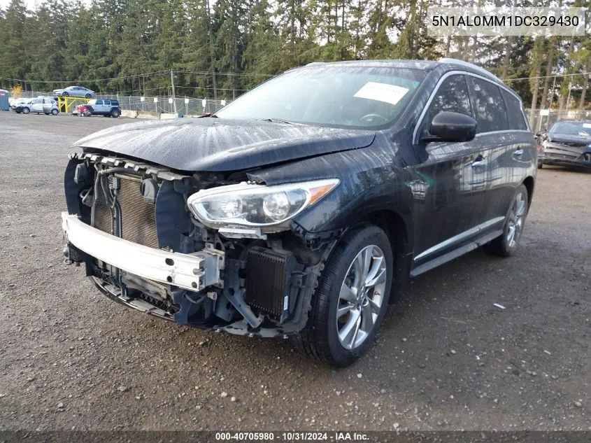 2013 Infiniti Jx35 VIN: 5N1AL0MM1DC329430 Lot: 40705980