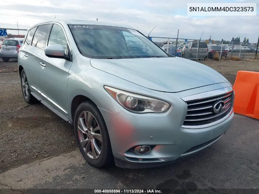 2013 Infiniti Jx35 VIN: 5N1AL0MM4DC323573 Lot: 40858594