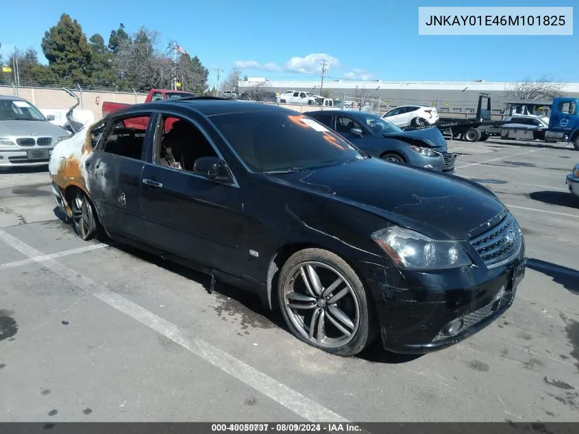 2006 Infiniti M35 Sport VIN: JNKAY01E46M101825 Lot: 40050737