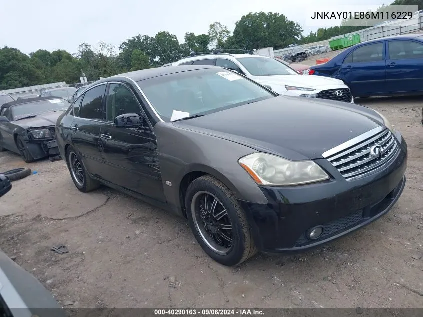 JNKAY01E86M116229 2006 Infiniti M35