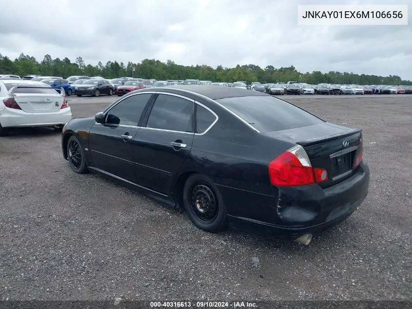 2006 Infiniti M35 Sport VIN: JNKAY01EX6M106656 Lot: 40316613