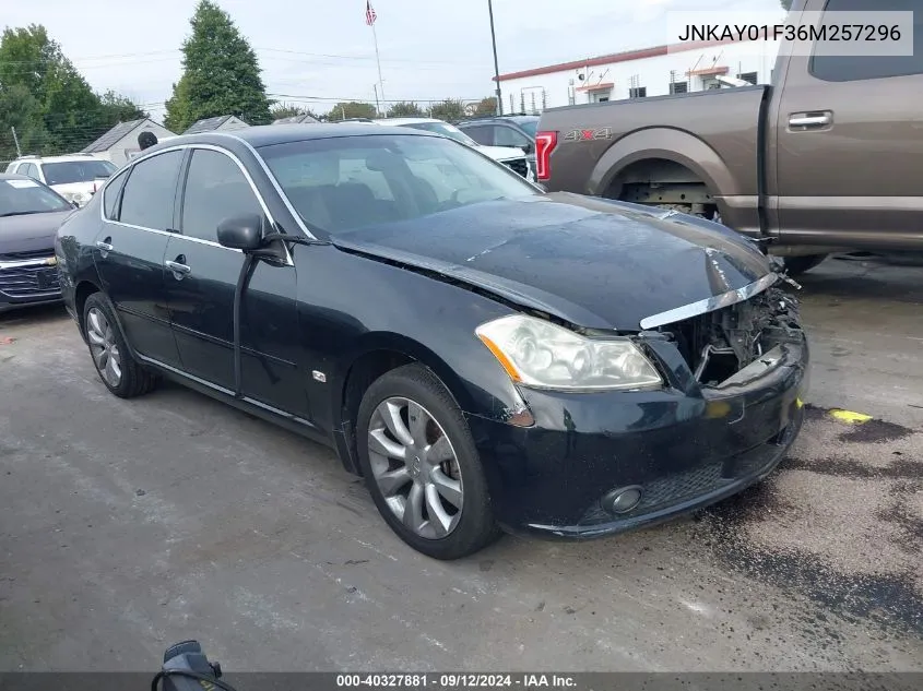 2006 Infiniti M35 Sport VIN: JNKAY01F36M257296 Lot: 40327881