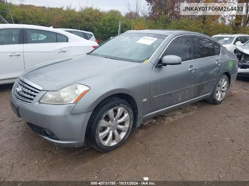 2006 Infiniti M35X VIN: JNKAY01F06M264433 Lot: 40731755