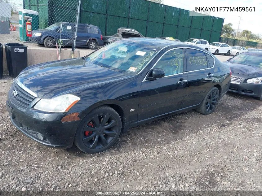 2007 Infiniti M35X VIN: JNKAY01F77M459561 Lot: 39290627