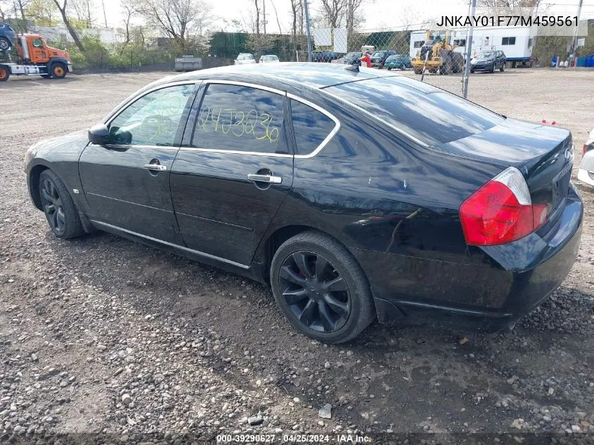 2007 Infiniti M35X VIN: JNKAY01F77M459561 Lot: 39290627