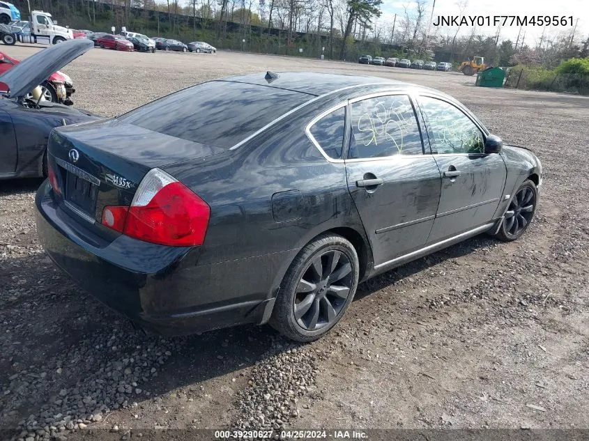 2007 Infiniti M35X VIN: JNKAY01F77M459561 Lot: 39290627