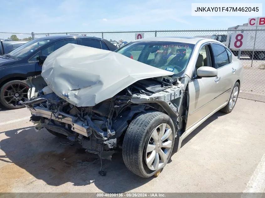 JNKAY01F47M462045 2007 Infiniti M35X