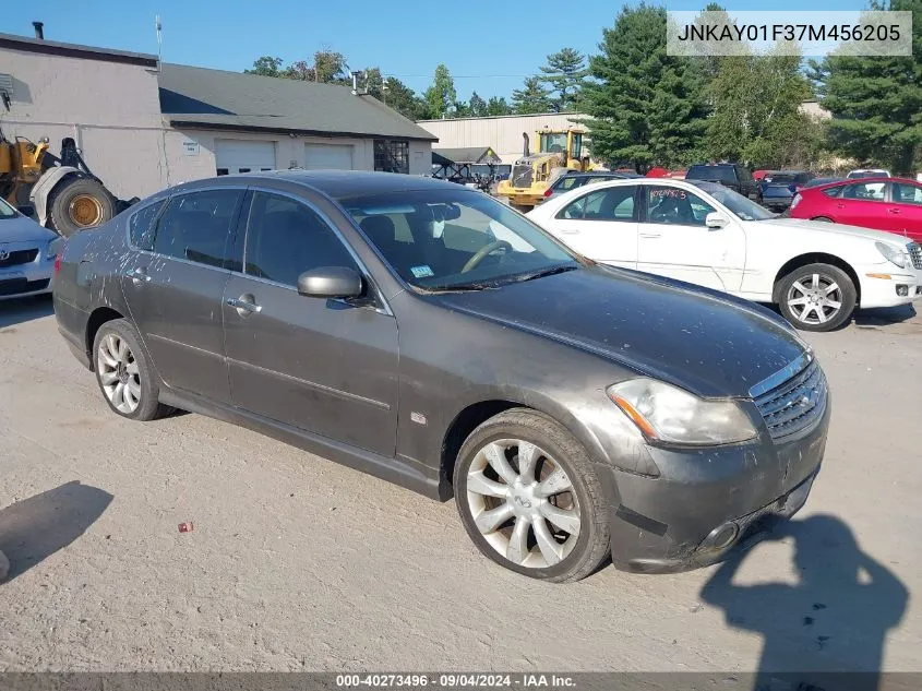 2007 Infiniti M35X VIN: JNKAY01F37M456205 Lot: 40273496