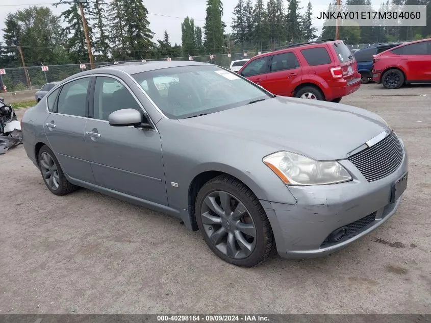 2007 Infiniti M35 VIN: JNKAY01E17M304060 Lot: 40298184